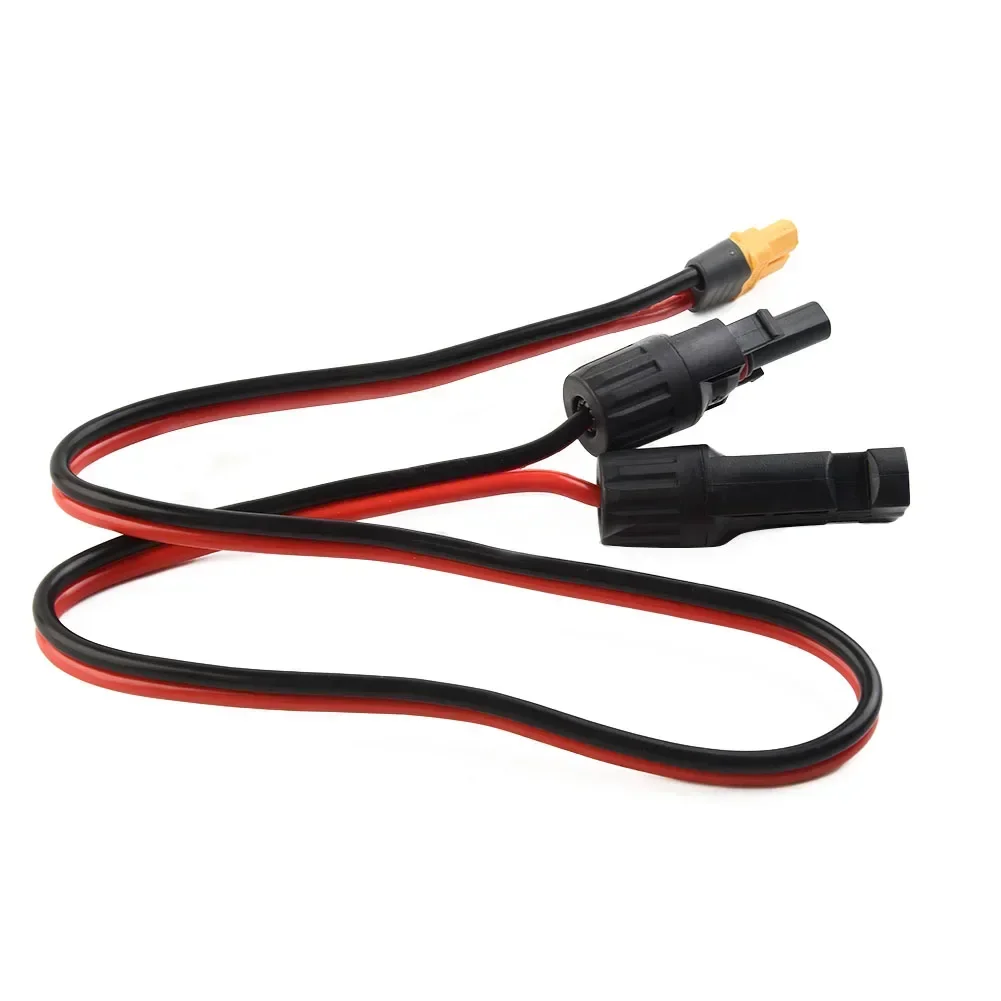 12AWG Female Charging Cable, High Temperature Resistant, Low Resistance, Perfect for Solar Panels and Vehicle Batteries