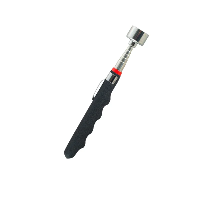30LB Telescoping Magnetic Flashlight Pickup Tool with Pen Clip  Magnet Stick Rod Extendable  Suction Iron Rod Portable