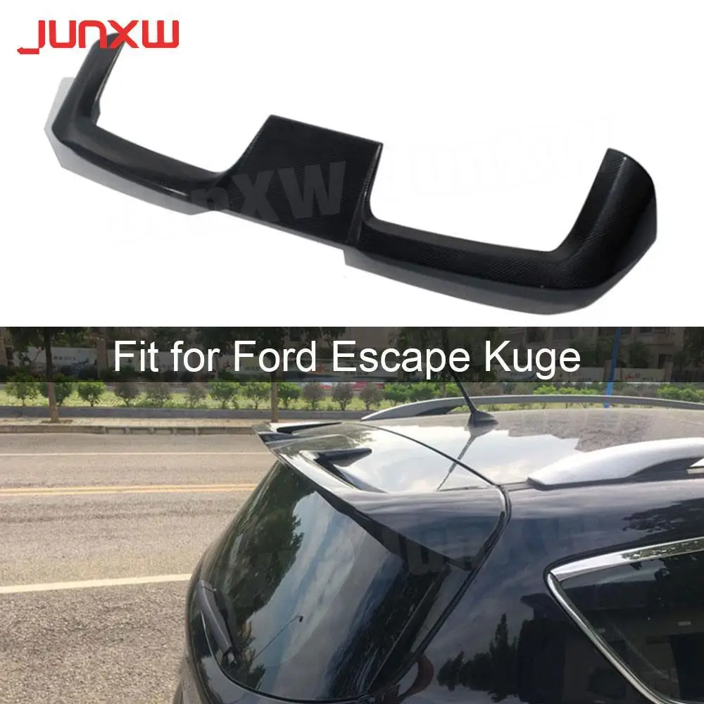 

High Quality ABS Material Rear Roof Spoiler Tail Spoiler Wings For Ford Escape Kuga 2013-2019 ST Style Spoiler