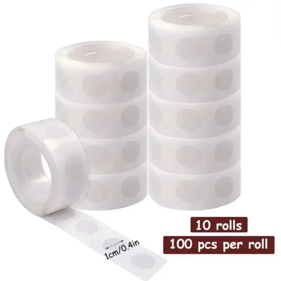 Balloon Glue Dot Adhesive Point Tape Double Sided Clear Sticky Glue Sticker Balloons Stand Arch attach balloon to ceiling or wal