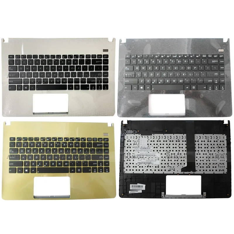 NEW For ASUS X401A F401A X401U X401K X401E X401EB Laptop Palmrest Upper Case US keyboard