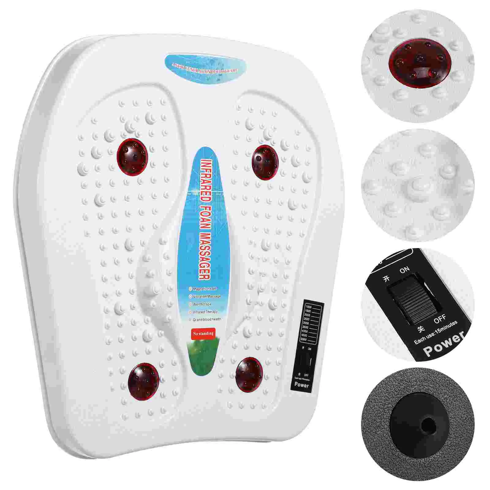 Far Foot Massager Heated Feet Spa With Machine Electric Massaging Tool Heating