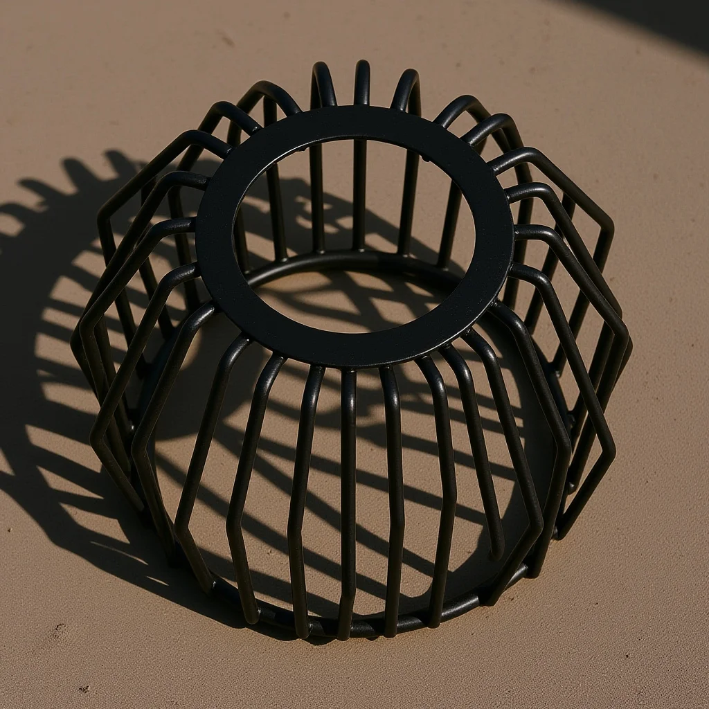 

Wrought Iron Lampshade Black Metal Pendant Light Shade for Dining Room Farmhouse Chandelier Lamp Shades Replacement