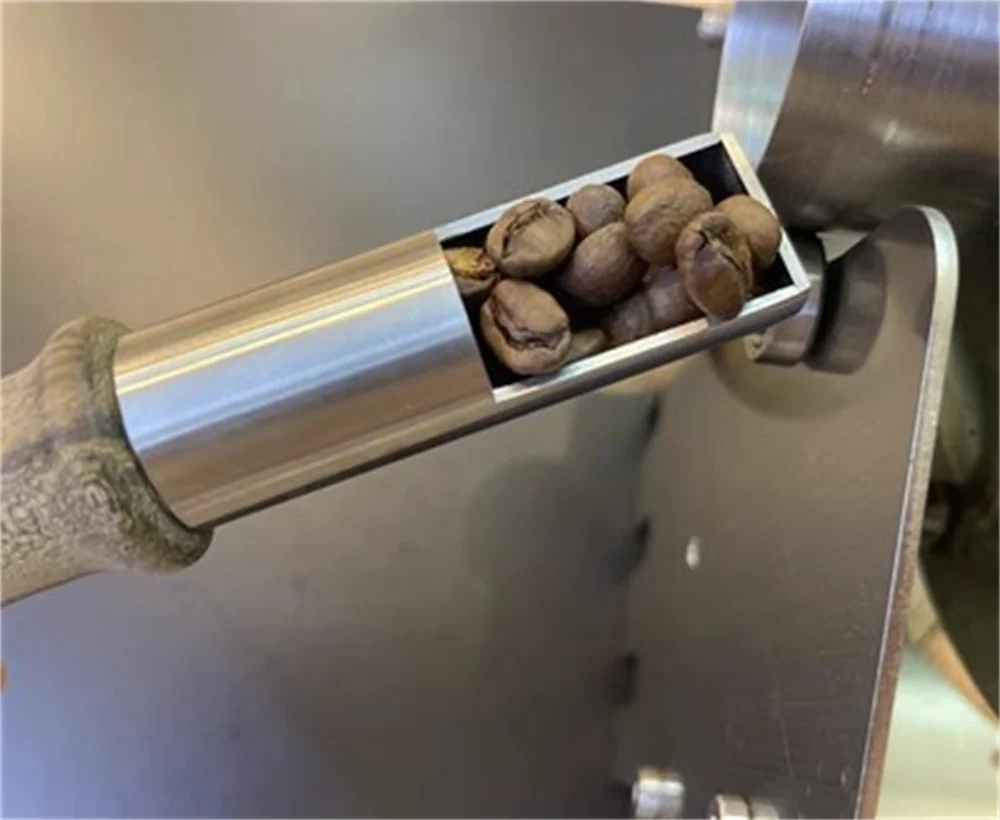 400g Coffee Roaster Coffee Beans Baking Popcorn Nuts Grains Beans Baking Rotation SUS  Home Outdoor Roast Coffee Machine