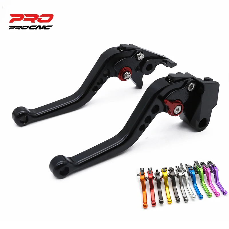 For Kawasaki GPZ500S EX500R NINJA 1990-2009 Motorcycle Adjustable Brake Clutch Levers 3D CNC Aluminum Motorbike Brake Lever Grip