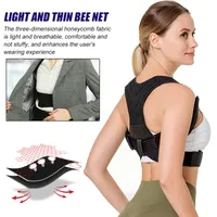 Adjustable Posture Corrector Preventing Protection Spine Pain Relief Correction Belt Women Men Back Shoulder Support