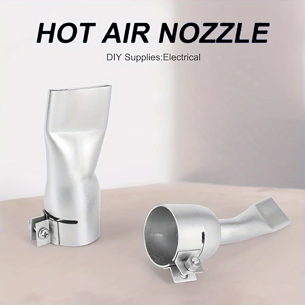 فوهة مسدس الهواء الساخن 40/20 مم، مناسبة لمسدس الهواء الساخن بقطر 32 مم، تستخدم في لحام أفلام البلاستيك PP وPVC وABS وما إلى ذلك، مادة الفولاذ المقاوم للصدأ المقاومة لدرجات الحرارة العالية