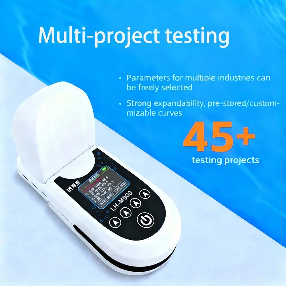Portable Total Iron & Total Manganese Detector Multi-parameter Water Quality Analysis Heavy Metals Detector LH-M900