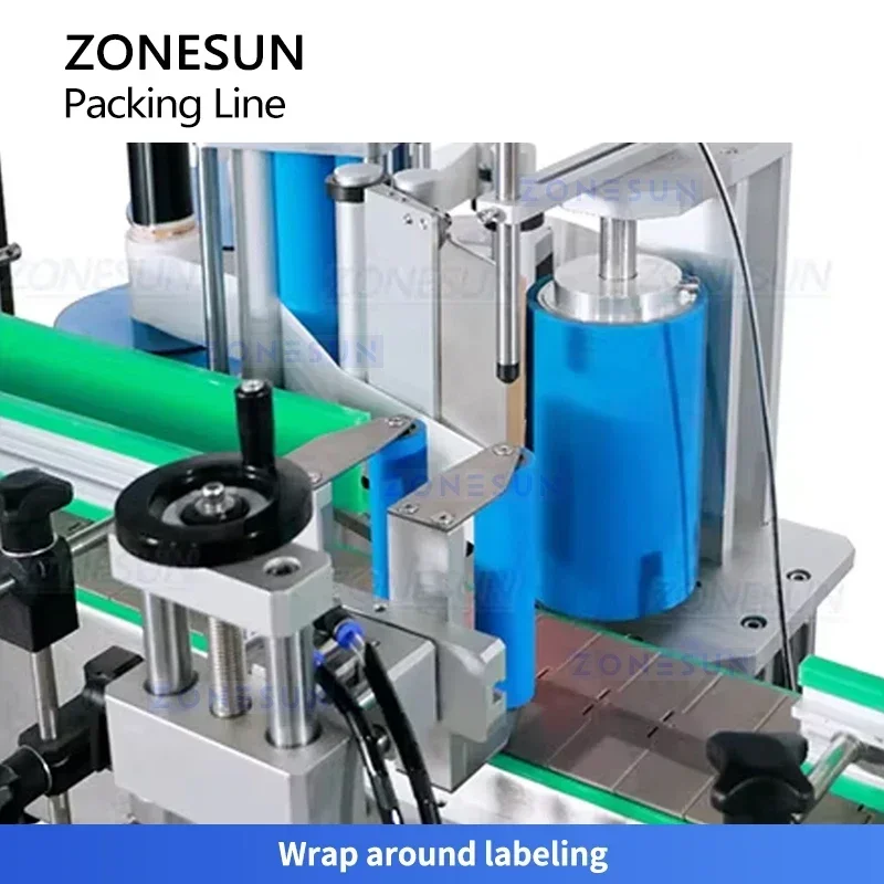 Zonesun Máquina automática de enchimento e tampagem de xarope, linha de engarrafamento, acumulador de garrafas ZS-FAL180F4