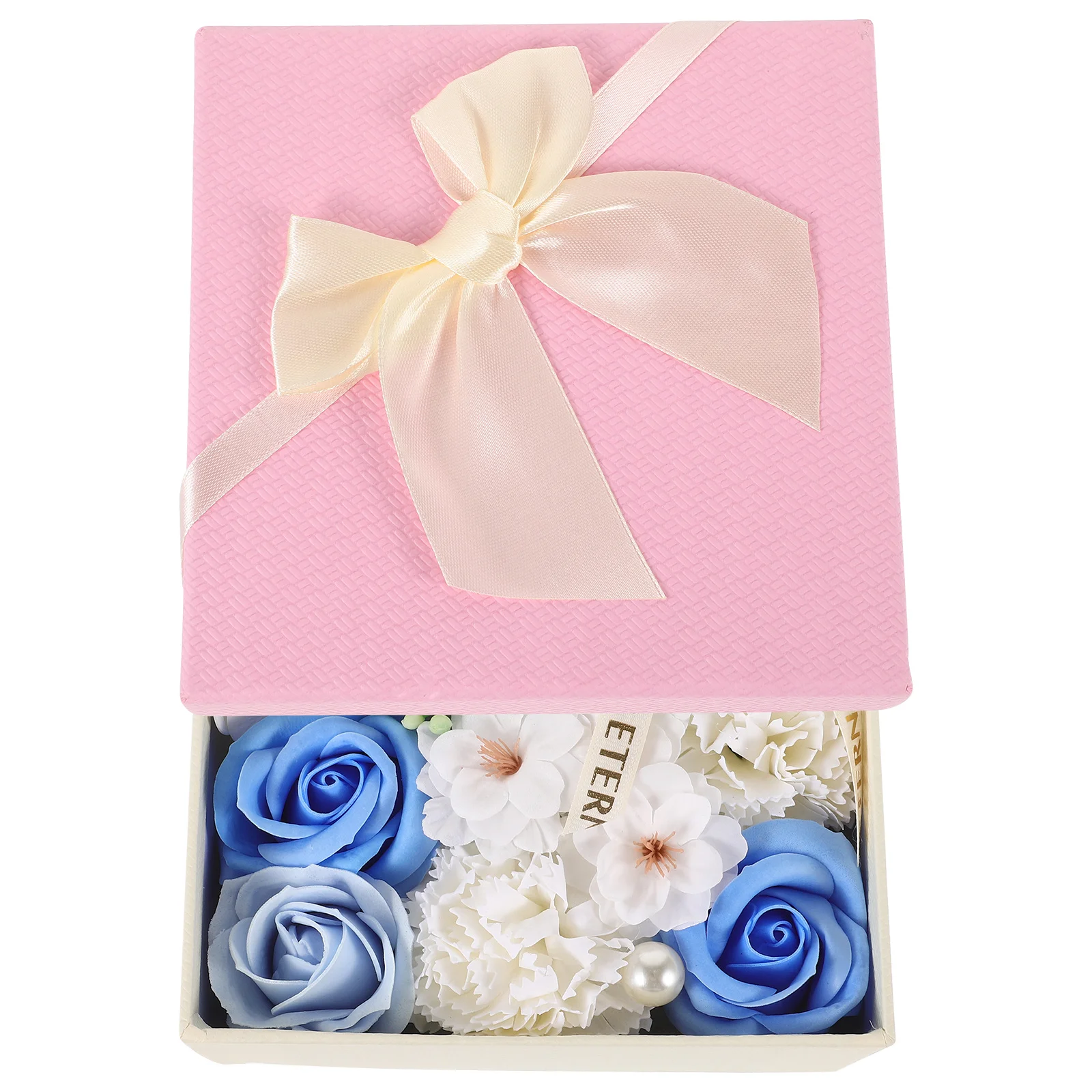

1Pcs Soap Rose Gift Box Valentine's Day Present Home Decoration Romantic Mood Friends Birthday Soap Rose Gift Box