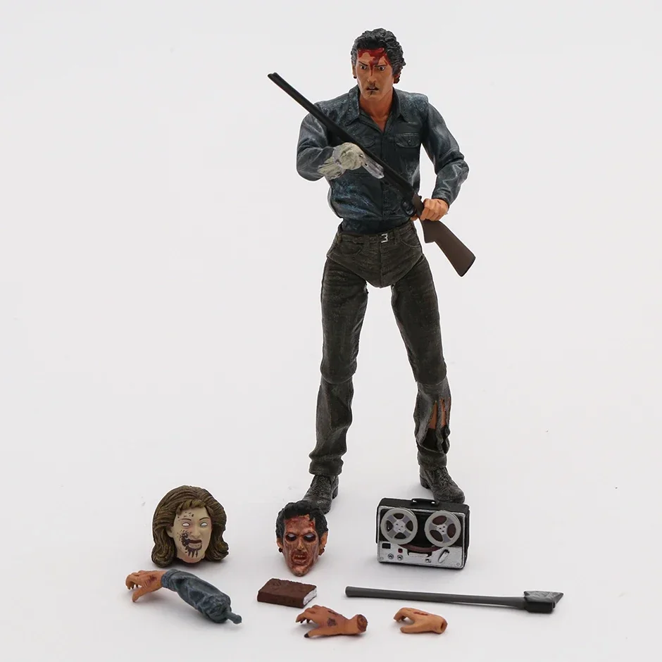 Figura Ação NECA-Evil Dead 2 Ultimate Ash Williams, 7"