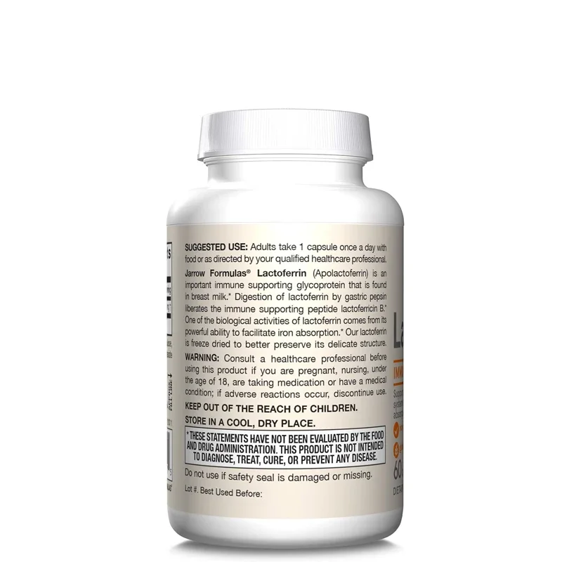 Lactoferrin, 250 milligrams, 60 capsules