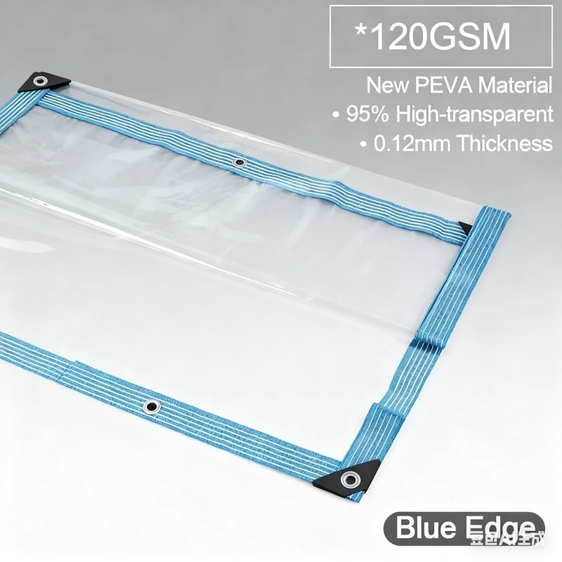 

Новый PEVA, высокий прозрачный брезент, тепличная пленка, непромокаемая ткань, уличный водонепроницаемый забор, растения, брезент, дождевик для дома для домашних животных