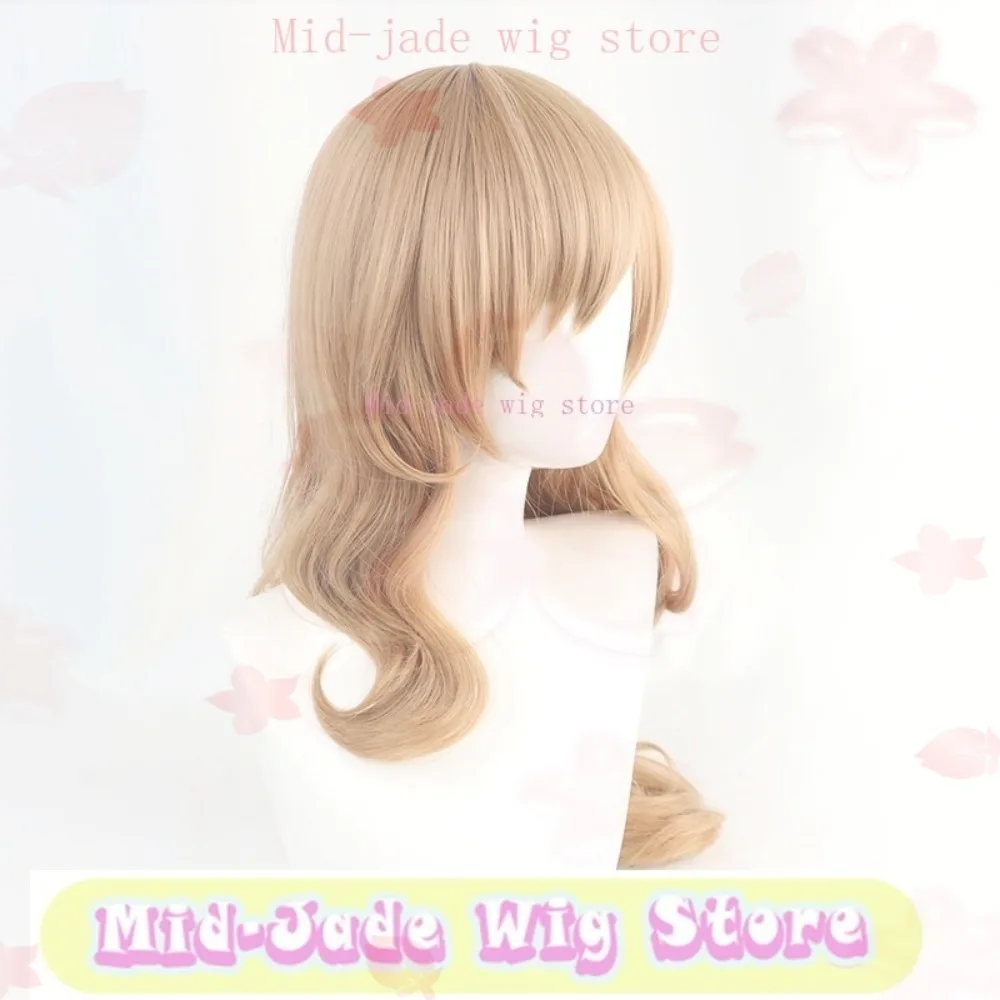 tore Genshin Impact Lisa Косплей Парик Рулон Аниме Вечеринка Представление Синтетический Термостойкий Парик Хэллоуина Парик Средне-Нефритовый S