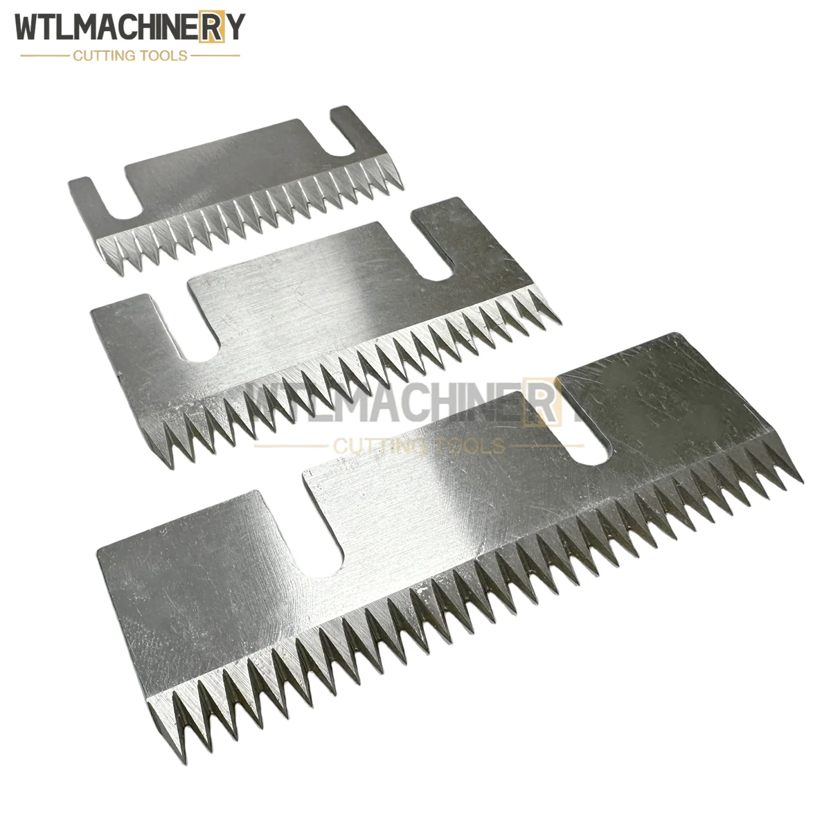 Imagem -03 - Hss Carton Sealer Tooth Blade Filme de Fita Adesiva Semi-automática Vedação de Facas Máquina de Embalagem Lâminas Serrilhadas 10 Pcs