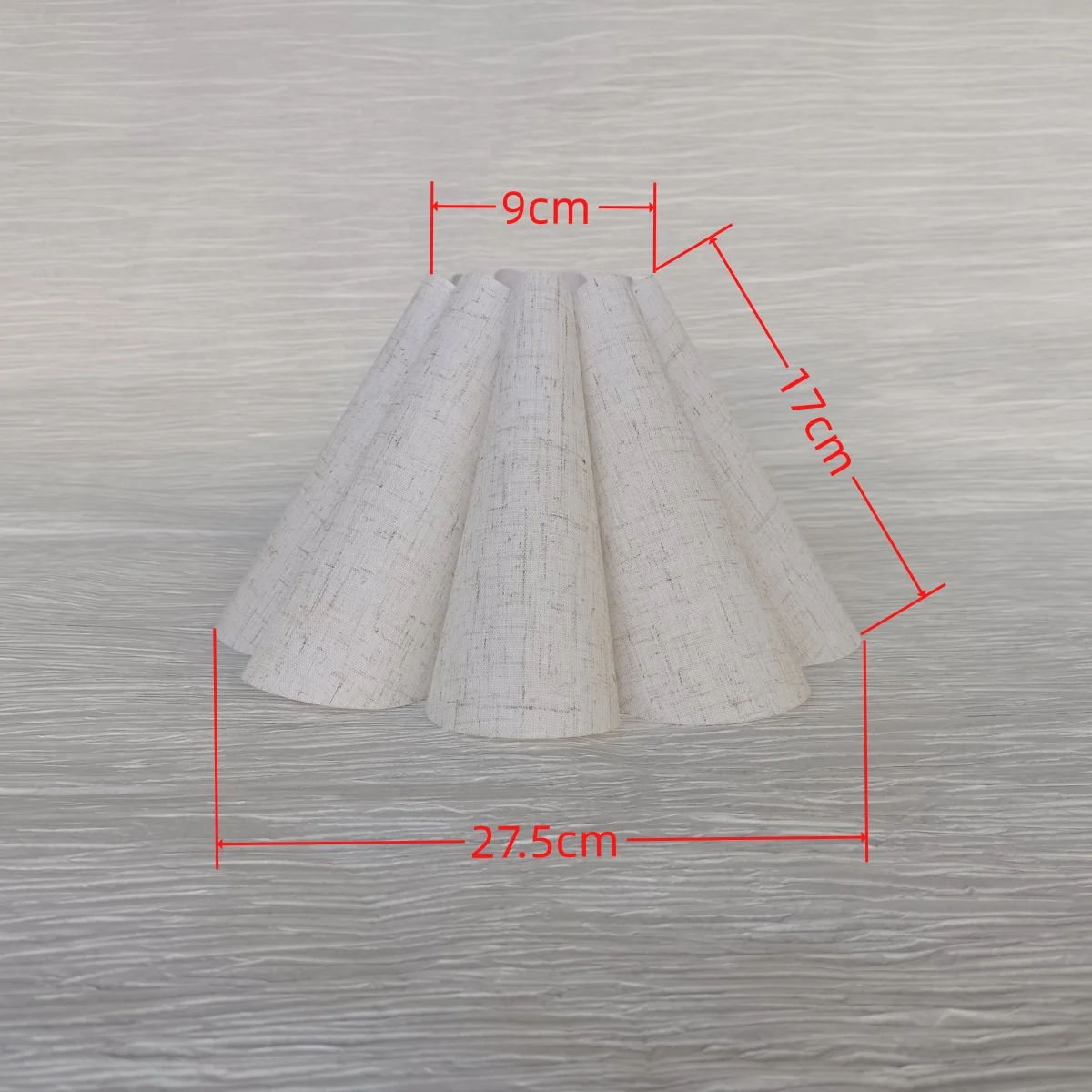 Lamp Shade Petal Lampshade Linen Cloth E14 E12 E26 E27 Light Chandelier Lamp Shade Replacement for Table Floor Light
