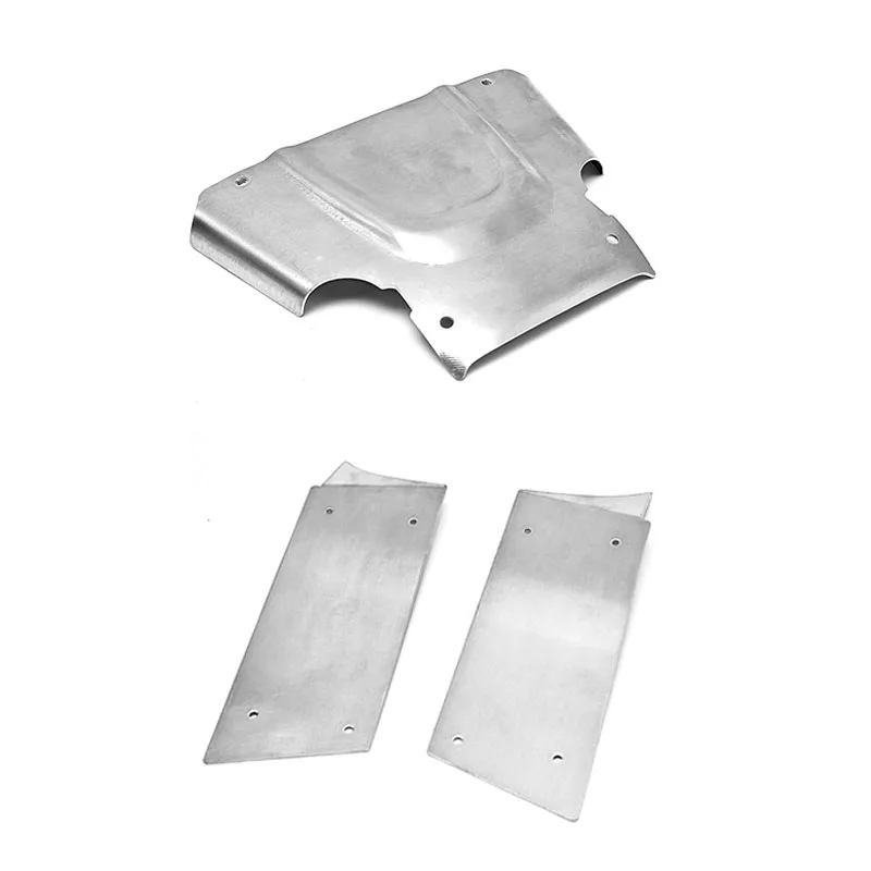Front Hood Roof Cover Side Covers Aluminum Alloy Stamping Process for 1/10 RC Crawler Car Traxxas D1RC VPH10 Pipe Frame Truck