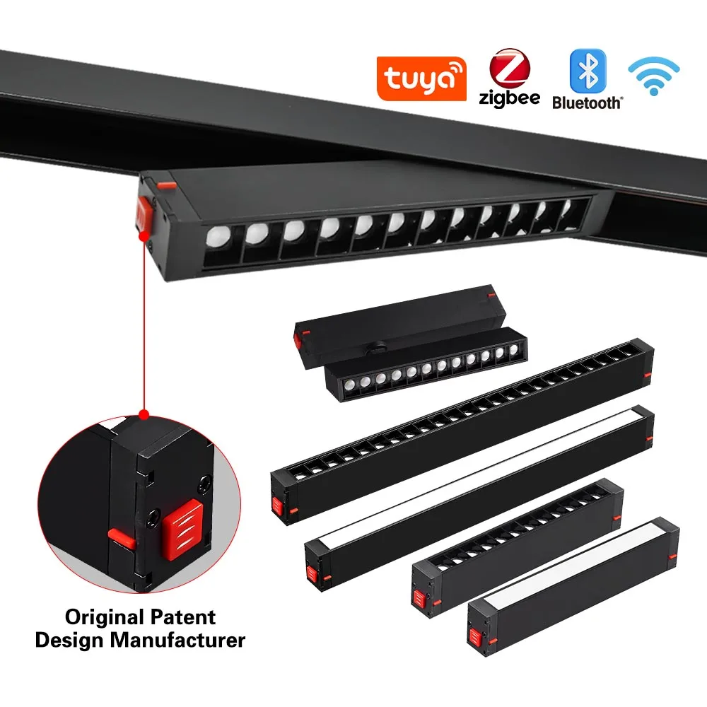 

Hotsale Commercial Recessed Aluminum Magnetic Linear Lighting Led Light Systems Ceiling Track Light Etl For Clothing Store Hotel