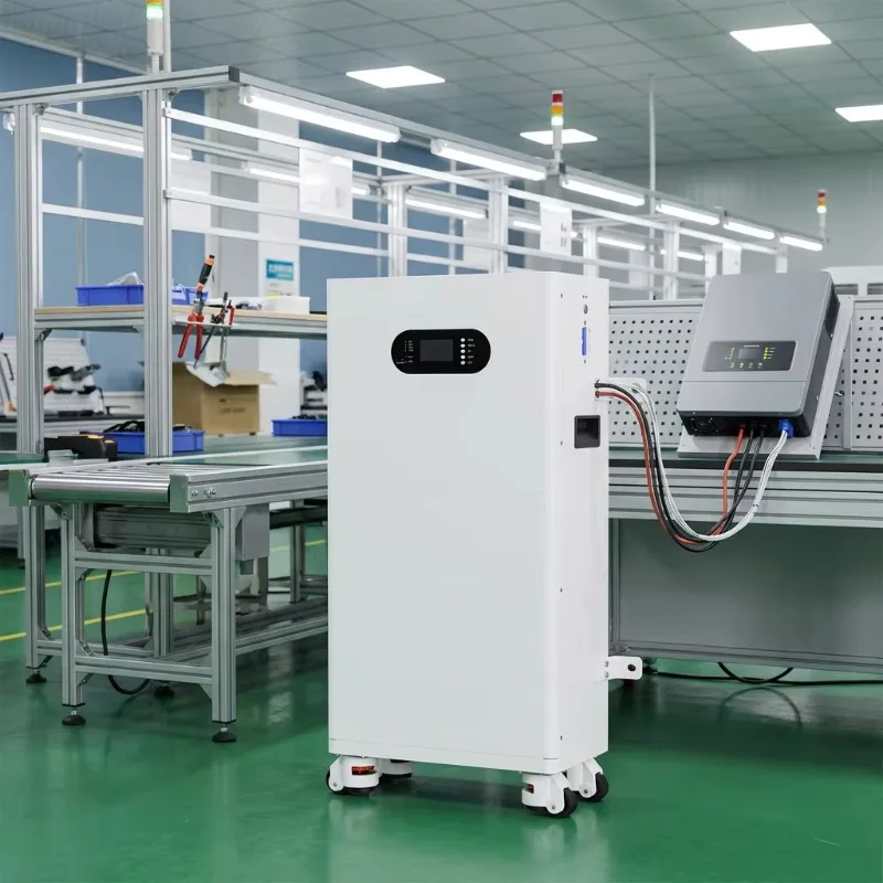 All-in-One Solar Battery Storage System for Home Backup Power with BMS Protection and High-Efficiency Inverter