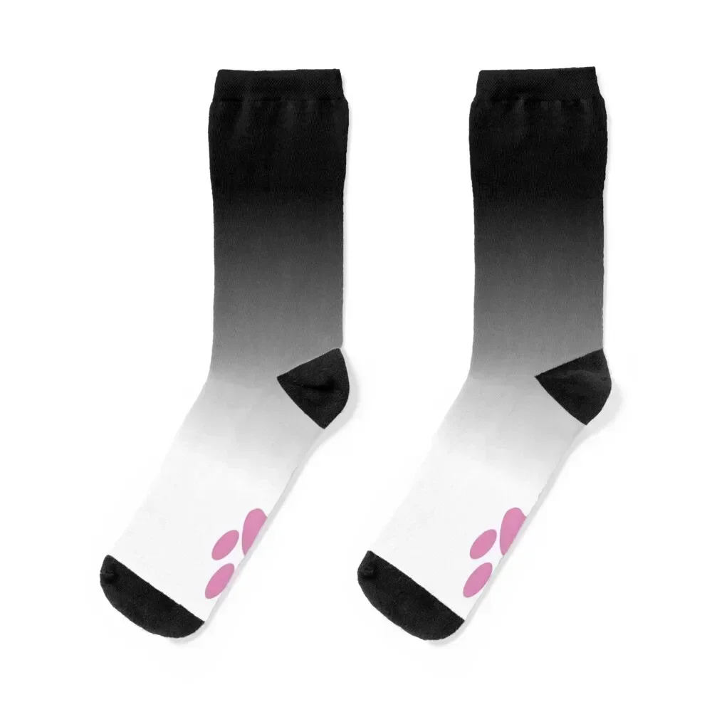 Tuxedo Cat Cute and Funny Animal Paw Socks Novelties christmass gift Men's Christmas Women's Socks Men's