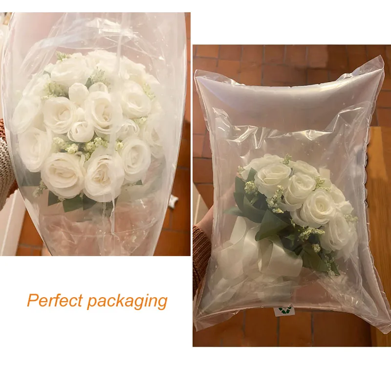 Bridal Bridesmaid Wedding Bouquet White Silk Flowers Roses Artificial Bride Boutonniere Pins Mariage Bouquet Wedding Accessories