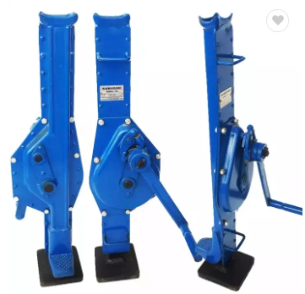 High Quality Low Profile 1.5-16 Ton Steel Rack Hand Lifting Equipment Mechanical Jack