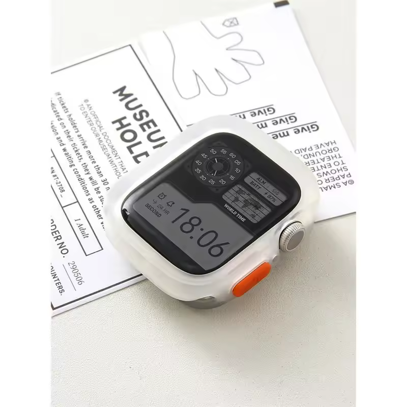 Bumper Soft Silicone Case For Apple Watch 11 10 9 8 7 6 SE 5 Anti-drop Matte Cover For iwatch 49mm 41mm 42mm 46mm 40mm 44mm 45mm - Image 23