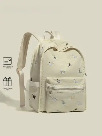 여성용 백팩 여성용 여자용 여자용 큰 용량 큰용량 자수 자수 고양이 고양이 수업 수업 2025 신상 신상 백팩 백팩 가방 가방