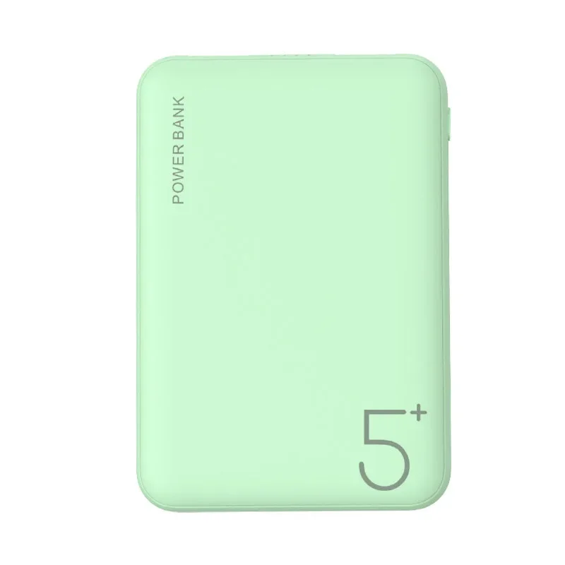 

Power Bank 5000 MAH Mini Powerbank Portable 2.1A Fast Charger Powerbank External Battery Charger for Smart Mobile Phone