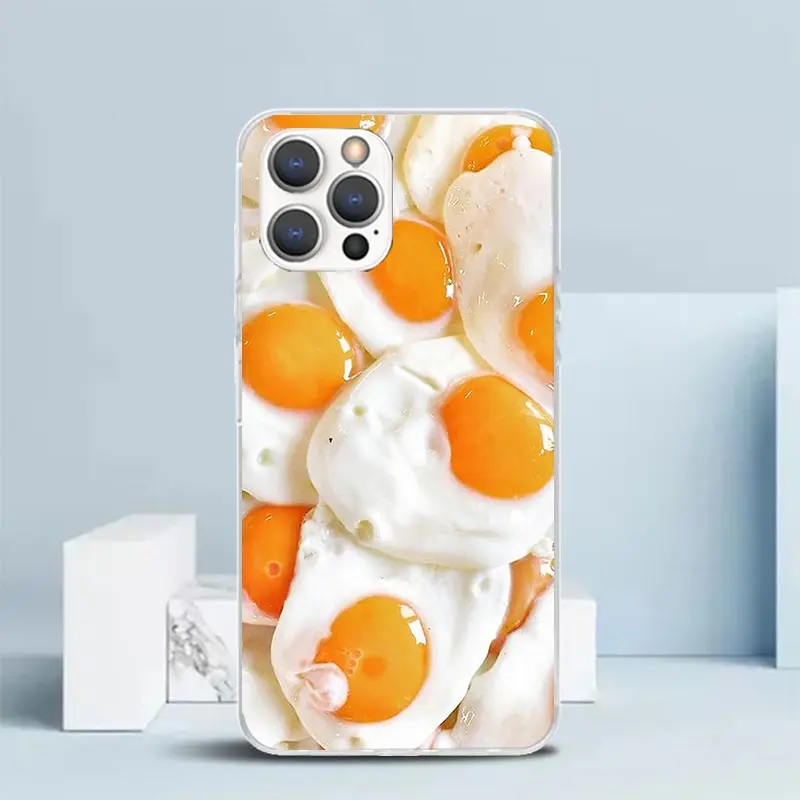 Food Fries Beer Cheese Sushi Cookie Phone Case For IPhone 16 17 17E 16E 15 14 Plus 13 Mini 12 11 Pro Max 7 8 + SE 2020 Air Soft