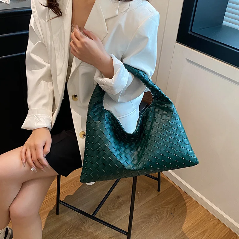 ‌ 2025 французская сумка ручной работы для подмышек - летняя стильная большая сумка через плечо в стиле бохо для женщин