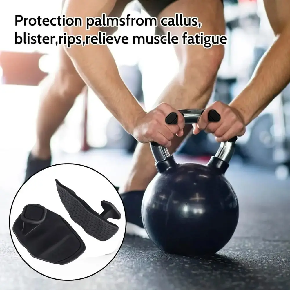 

1 Pair Ergonomic Weight Lifting Grips Anti-slip Honeycomb-shaped Workout Gym Gloves Soft Elastic Silicone Palm Grips Gym/Fitness