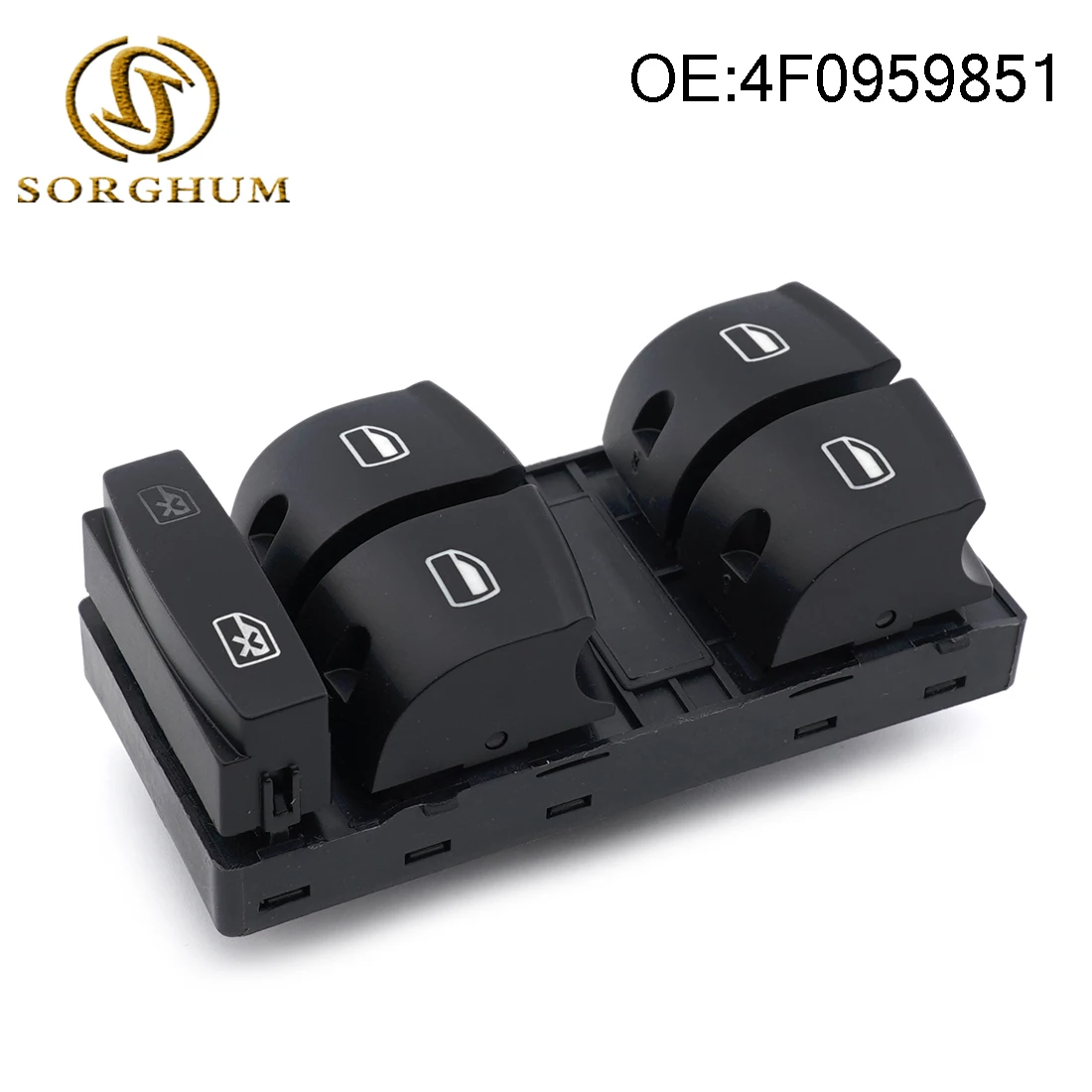 

Sorghum 4F0959851 4FD959851A Electric Master Power Window Lifter Control Switch For Audi A3 A6 C6 Q7 RS6 PLUS/AVANT