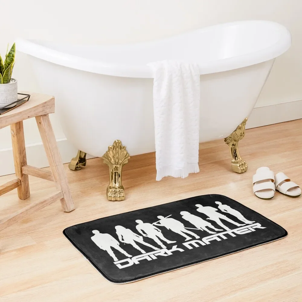 Dark Matter - Crew Silhouettes (w) Bath Mat Carpets For Bathrooms DoorFor Entrance Door Mat