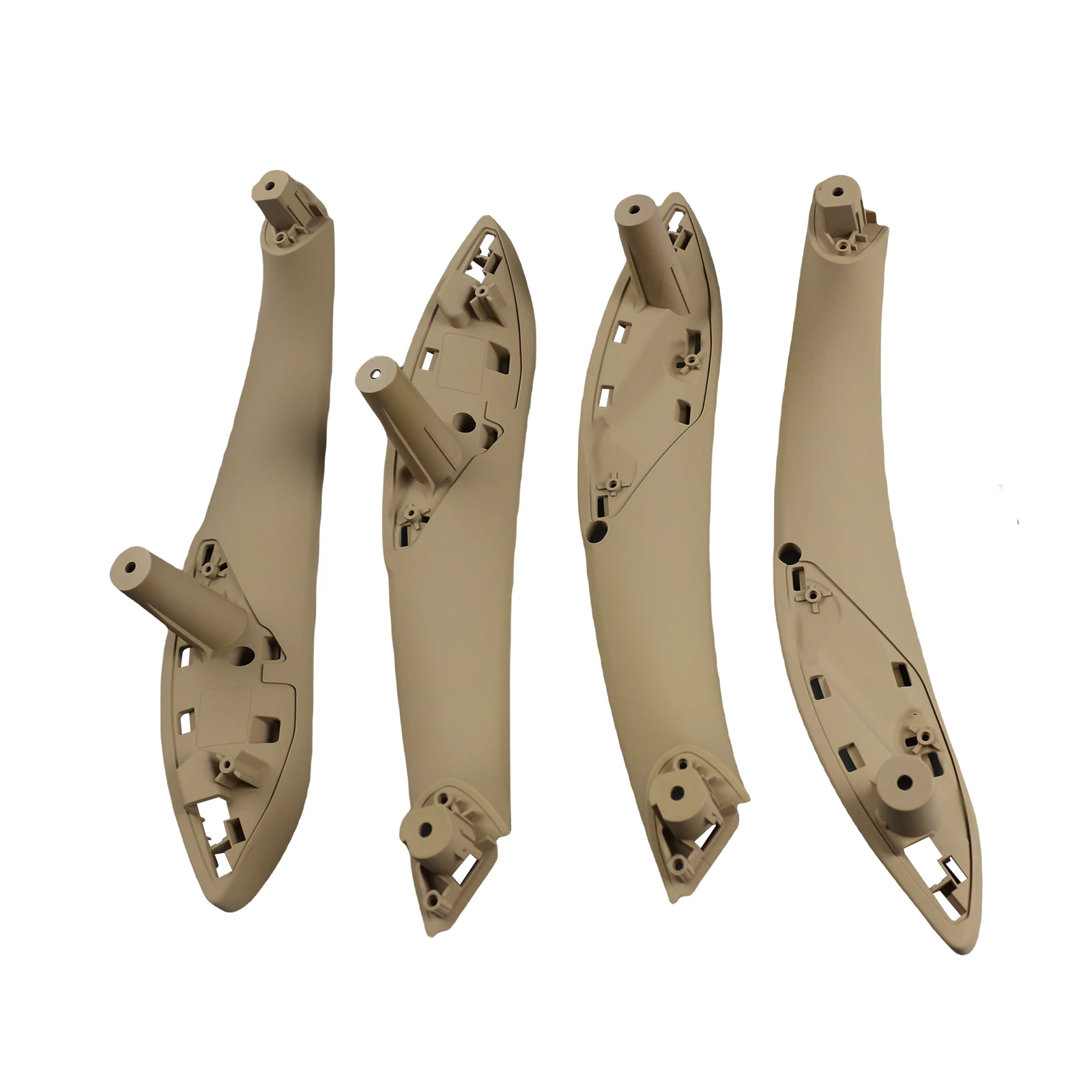 

ZOOMKEY 4Pcs Front & Rear Beige Interior Door Handle Trim Set for BMW F30 320i 2013-2018 51417279316