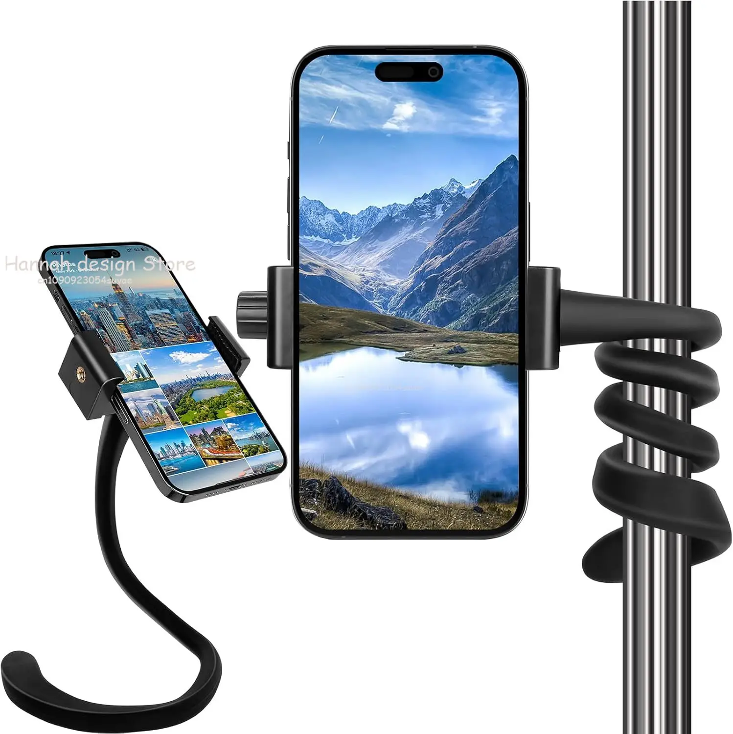 

Flexible Gooseneck Arm Mount Holder Stands Universal Flexible Twisting Bracket For Action Cameras Mobile Phones Baby Monitor