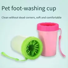 

Dog Paws Cleaner Pet Foot Bath Cup Automatic Dog Bathing Foot Washer Magic Cleaning Pet Supplies