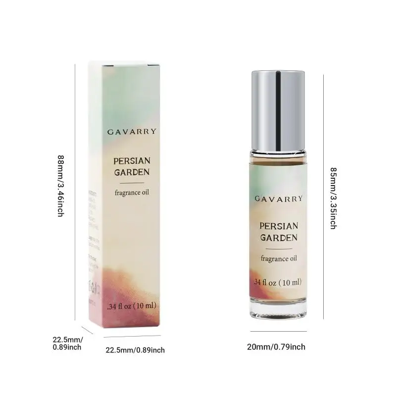 [Y]10ml Women's Roll-On Fragrance A Trio Of Floral Fragrance & Woody Notes, Fresh, Elegant And Ultra-Soothing,