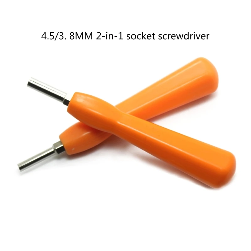 652F Screwdriver Set Security Screwdriver Bit Set 3.8mm 4.5mm Security Screwdriver Bits for SNES N64 Console Game Cartridges