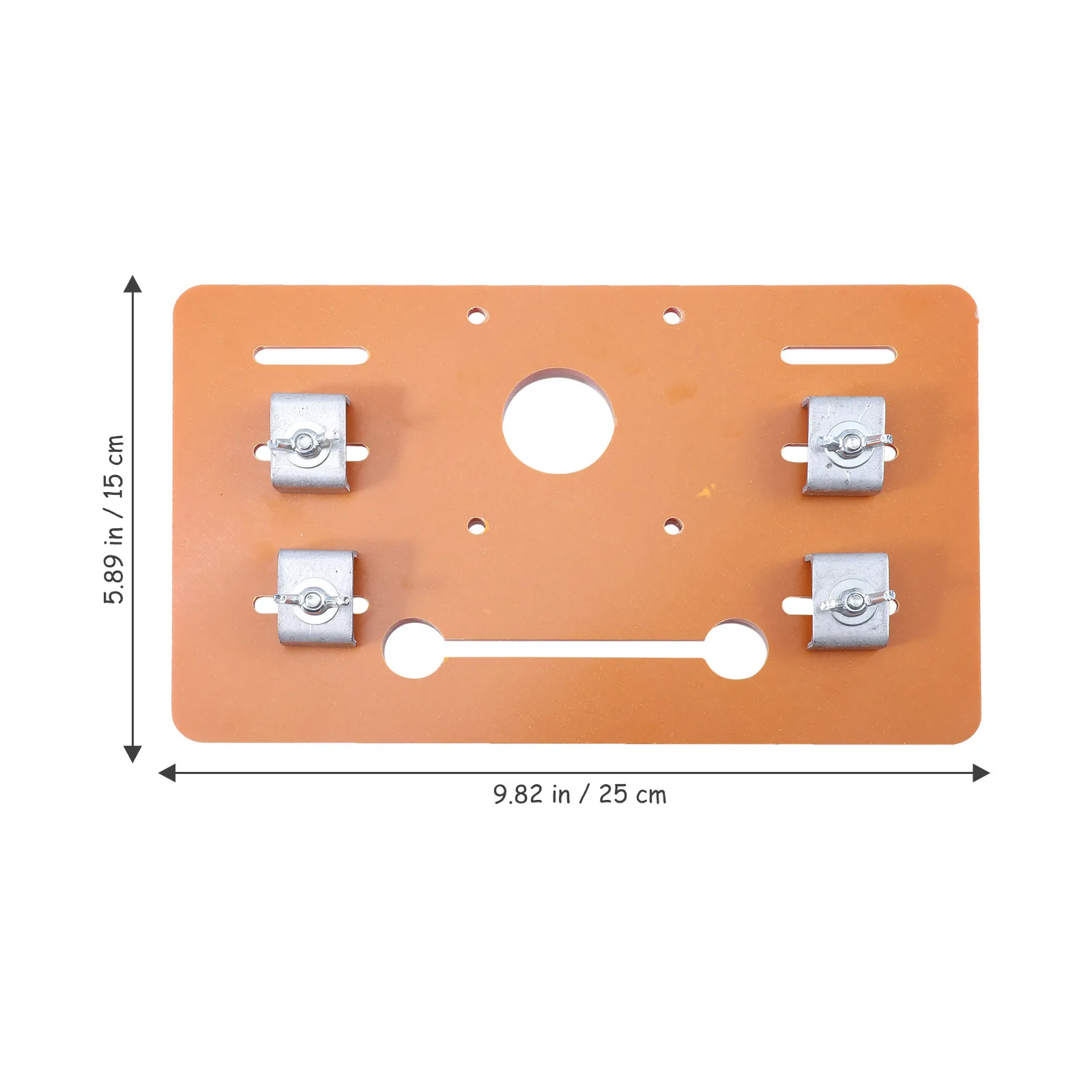 1Pcs Premium Cutting Machine Bottom Plate Heavy-Duty Precision-Machined Smooth Base Dust-Proof Guard for Woodwork Electric