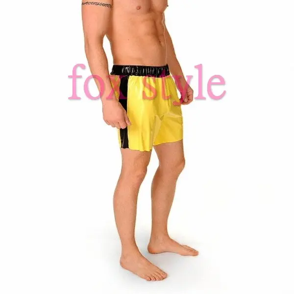 Men 's sport style rubber boxers