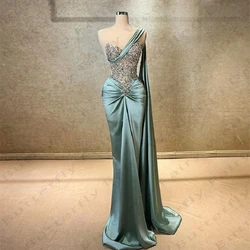 2024 Retro Women's Evening Dresses Sexy Mermaid Princess Prom Gowns With Shawl Formal Beach Party Fashion Celebrity Vestidos De