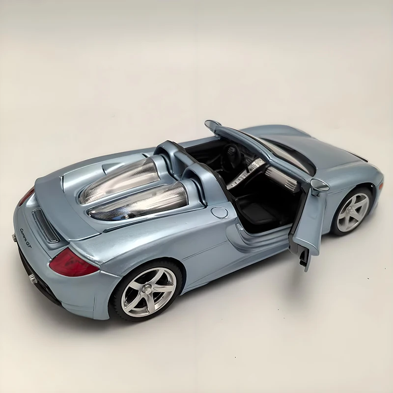 Motornax 1:24 포르쉐 카레라 GT 합금 자동차 다이캐스트 및 장난감 차량 자동차 모델 미니어처 스케일 모델 자동차 장난감 어린이를위한