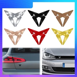 1 Pcs Metal Logo For Leon Arona Exeo R Tarraco Ibiza Altea Exeo Ateca Formula Emblem Car Front Grill Rear Trunk Sticker Badge