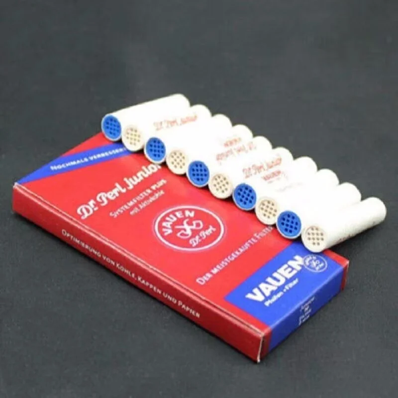 Vauen 8mm Smoking Pipe Filters Element Best Disposable Activated Carbon Filter Smoking Papers Tools Accessories