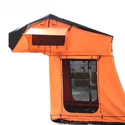 Tenda da tetto a conchiglia su misura con tenda da tetto per auto 4x4 ad allegato per tenda da quattro stagioni con campione impermeabile totale