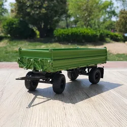 SCHUCO Diecast 1:32 Scale Tractor Trailer Alloy Dump Truck Agricultural Machinery Model Accessories Collection Souvenir