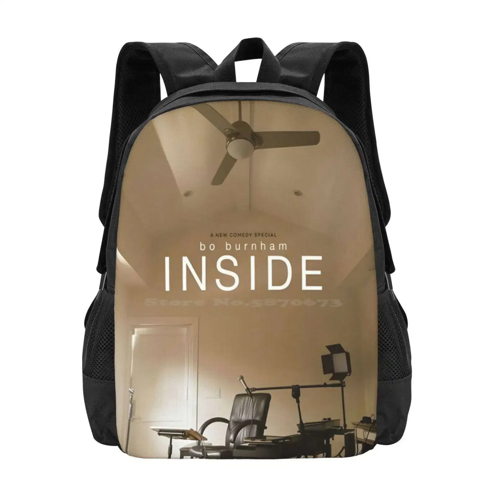 

" 'Bo Burnham: Inside' " Hot Sale Schoolbag Backpack Fashion Bags Bo Burnham Inside Bo Burnham Make Happy Comedy Bo Burnham