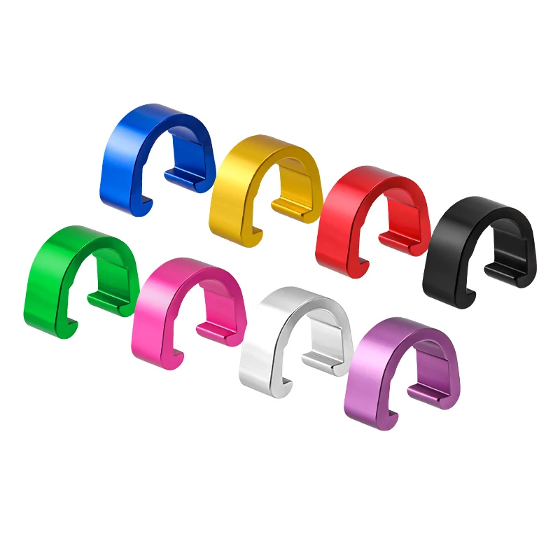 MUQZI 10Pcs MTB Bike telaio per bicicletta fibbia a U per alloggiamento cavo freno tubo flessibile cambio guide per cavi pulsante clip per tubi fissi