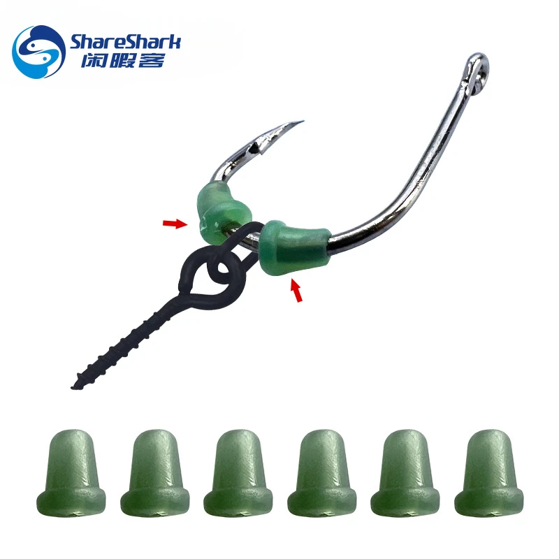 Cuentas tope de goma para montaje carpfishing – Bloqueo - imagen 3